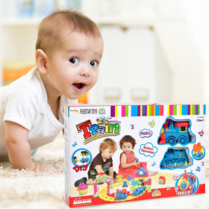 اسباب بازی قطار آبی موزیکال FIVESTAR TOYS TRAIN MUSIC _اسباب بازی نوزادی